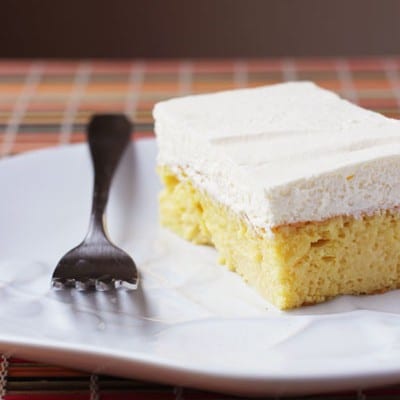 Tres Leches Cake.
