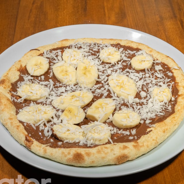 Nutella Banana Coconut Pie.