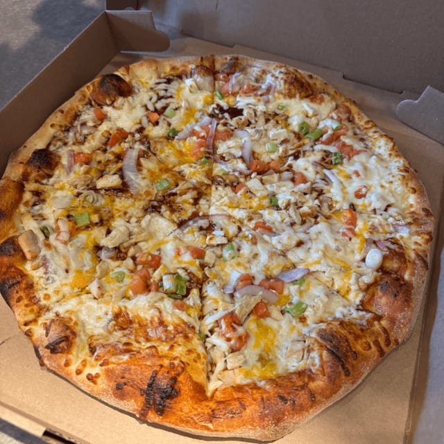 Tandoori Pizza.