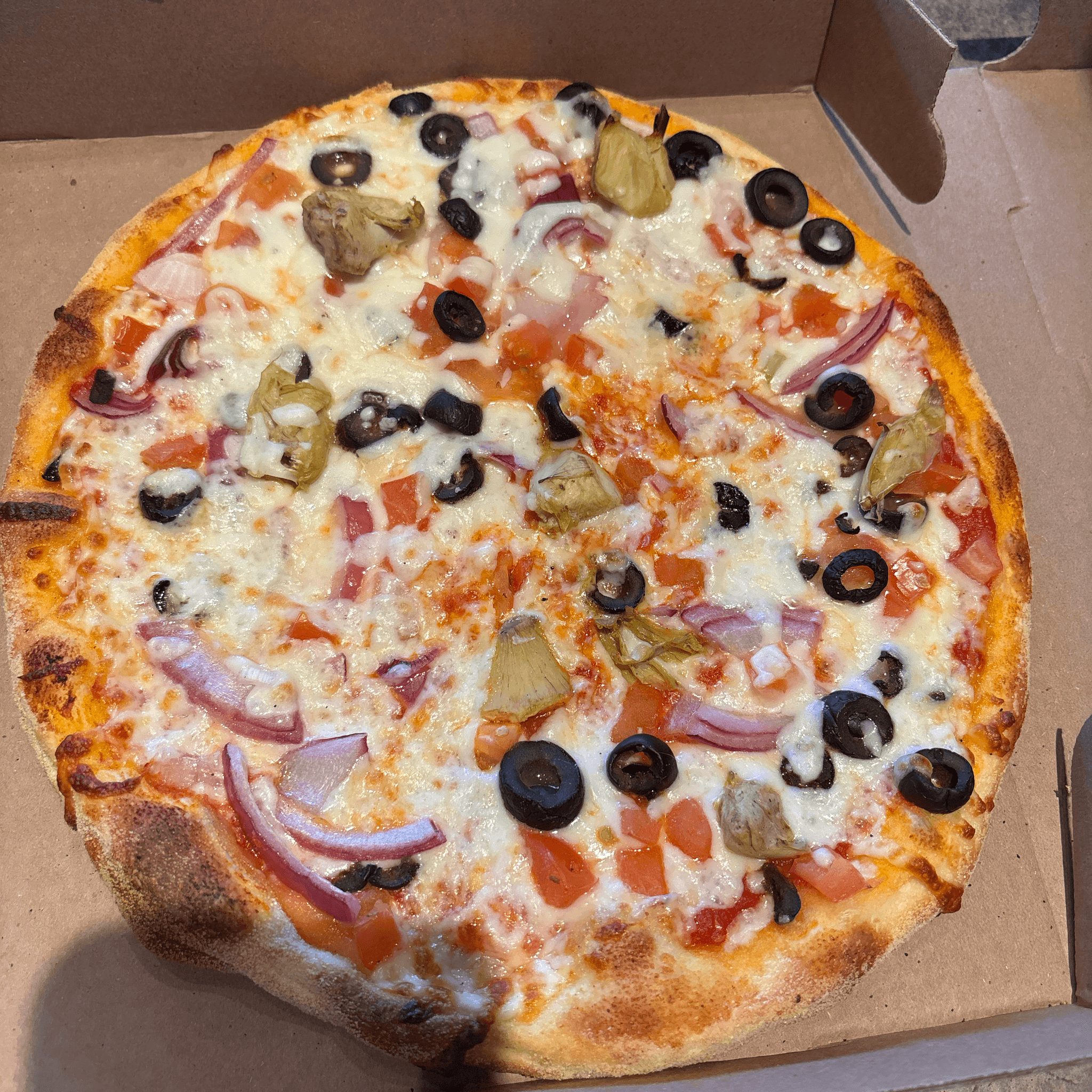 Bounty Garden Pizza.