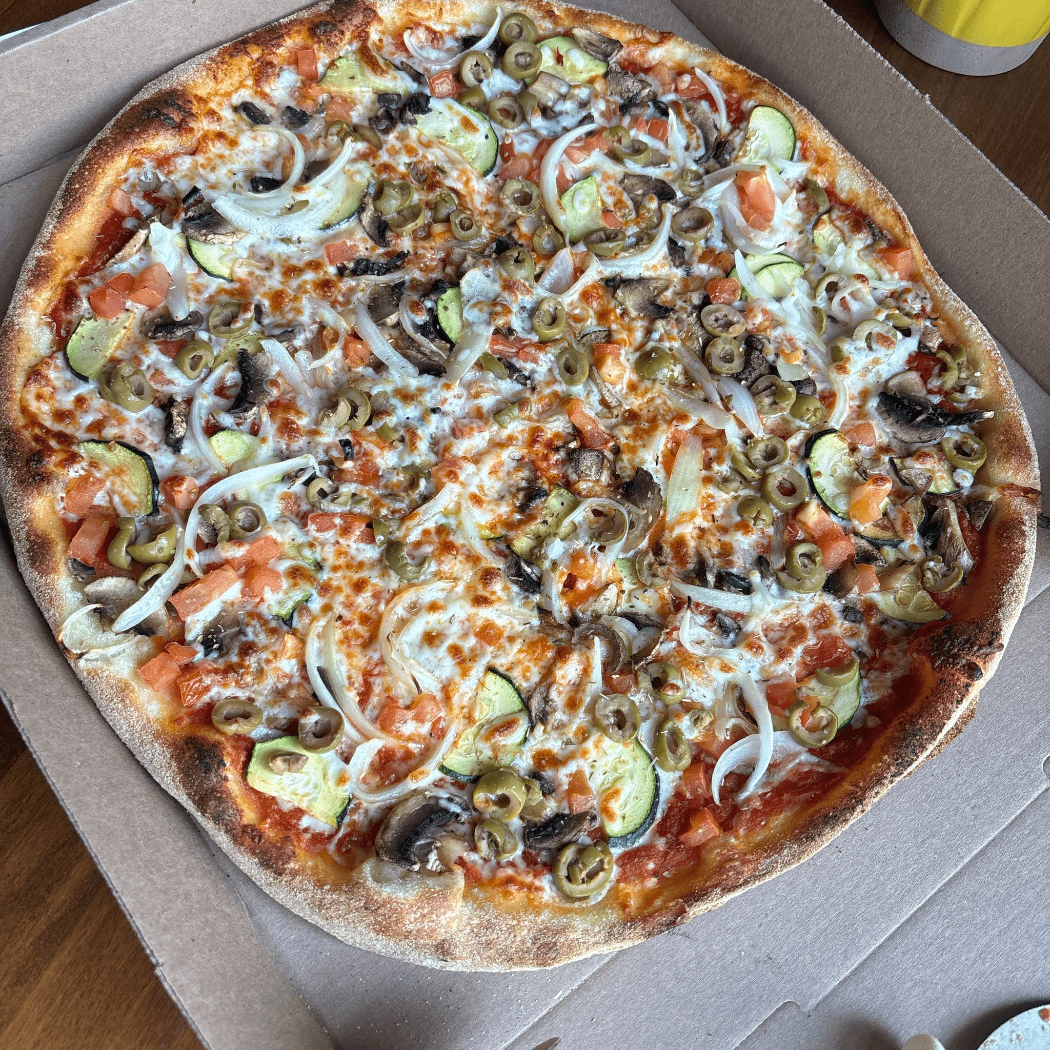 Veggie Delight Pizza.